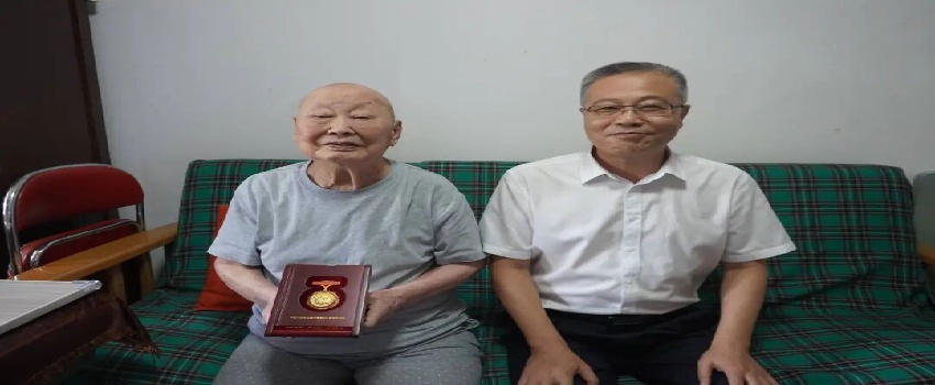 樂凱黨委探望抗戰(zhàn)老戰(zhàn)士